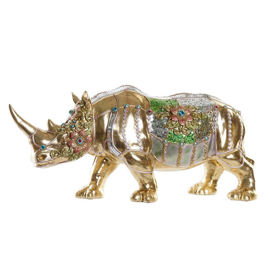 Neushoorn beeldje met sieraden