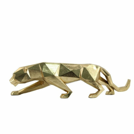 Decoratief figuur gouden luipaard