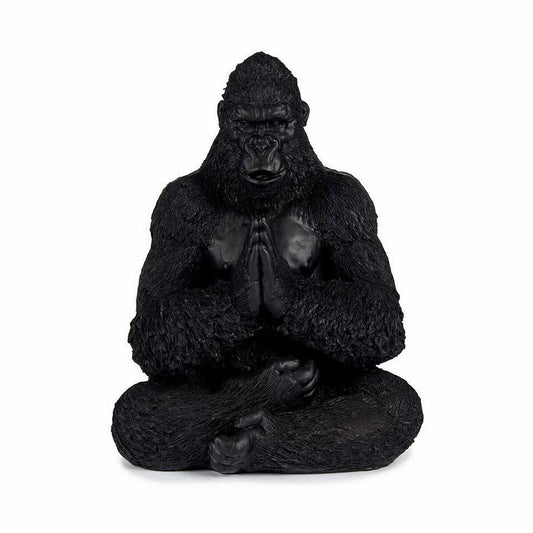 Decoratief beeldje gorilla yoga houding