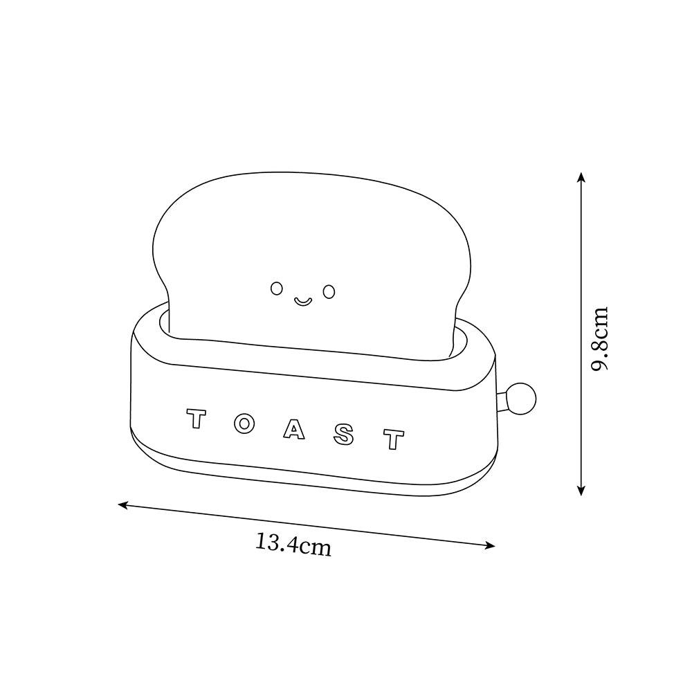 Toaster design tafellamp