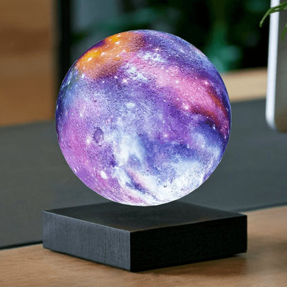 Zwevende galaxy maan lamp